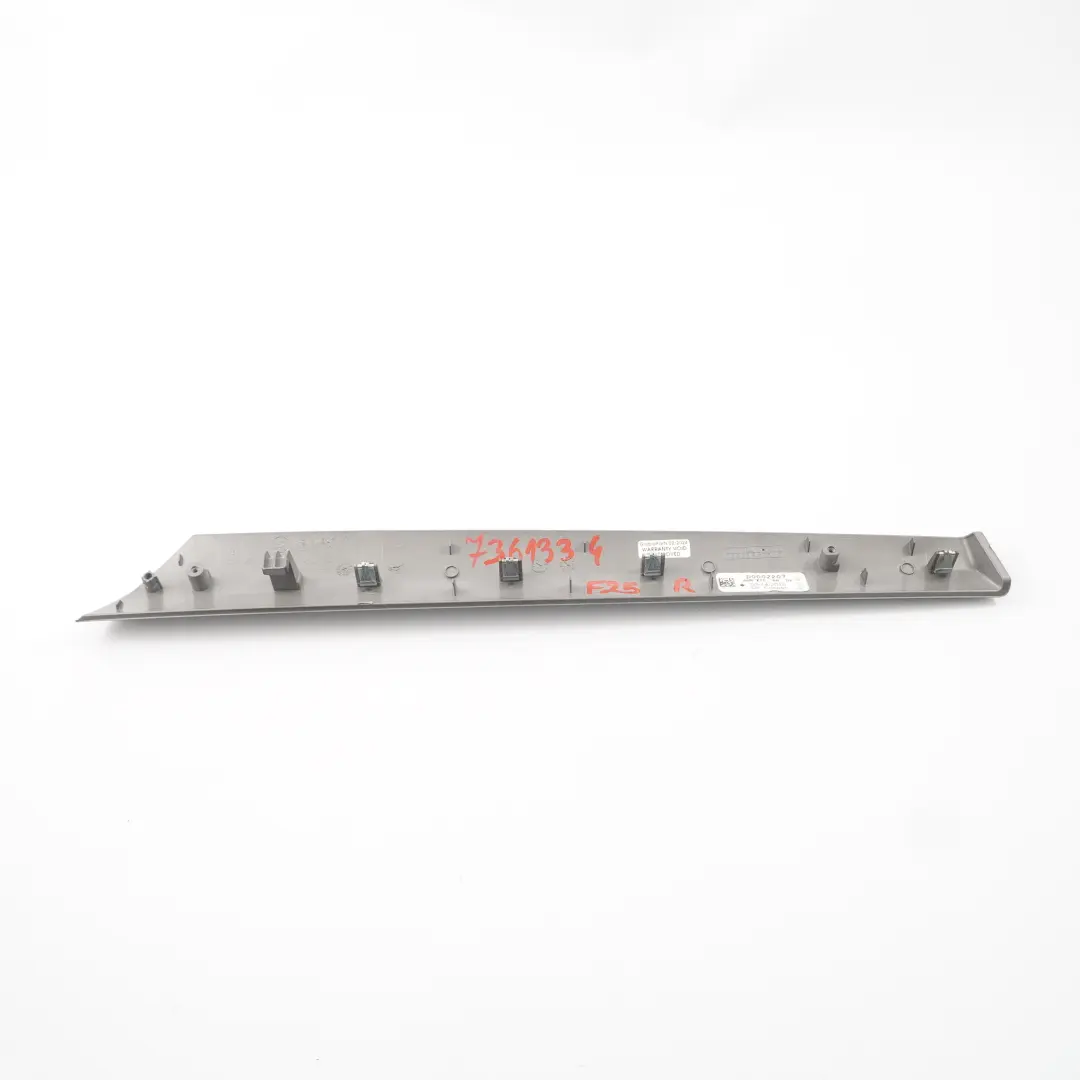 BMW X3 F25 Puerta Strip Cubierta Delantero Trasero Derecho Madera Cobre Oscuro - SKU 7361334 - Número de pieza 7361334