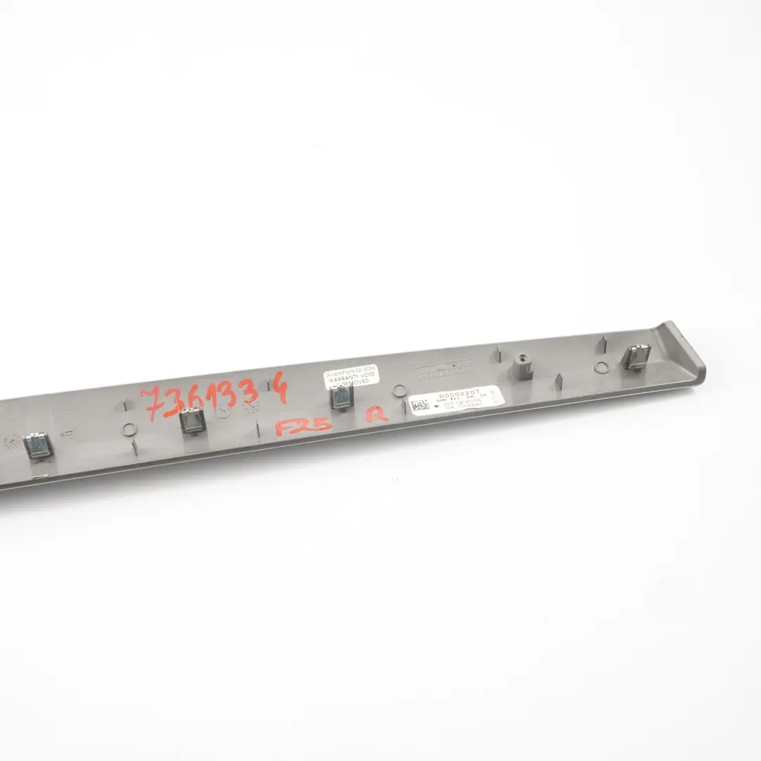 Cache Porte Avant Arrière Droite Bois Cuivre Foncé pour BMW X3 F25 à propos du numéro de pièce 7361334 BMW X3 F25 Cache Porte Avant Arrière Droite Bois Cuivre Foncé - SKU 7361334 - Numéro de pièce 7361334