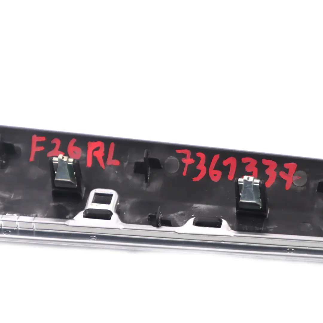 Dekor Drzwi Listwa Ozdobna Lewy Tył Przód Fineline Wood do BMW F25 F26 o numerze 7361337 BMW F25 F26 Dekor Drzwi Listwa Ozdobna Lewy Tył Przód Fineline Wood - SKU 7361337 - Numer Części 7361337