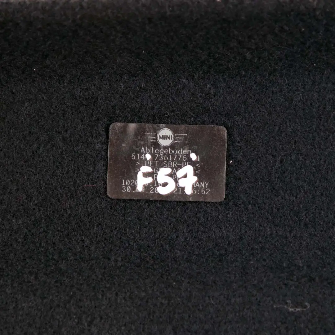 Mini F57 Parcel Shelf Cabrio Convertible Rear Window Trim Panel - SKU 7361776 - Part number 7361776