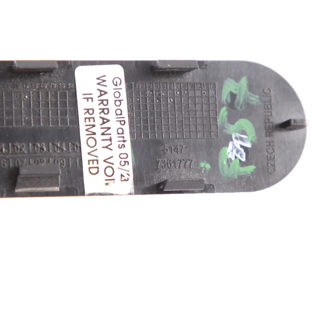 Étagère Coffre Garniture Couvercle Compartiment Latéral pour Mini F57 à propos du numéro de pièce 7361777 Mini F57 Étagère Coffre Garniture Couvercle Compartiment Latéral - SKU 7361777 - Numéro de pièce 7361777