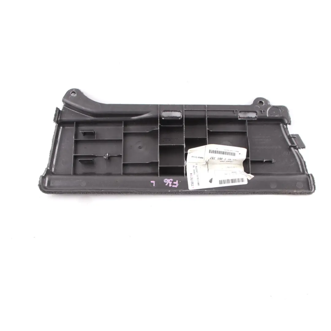  Trunk Trim BMW F36 Boot Side Lower Cover Panel Left N/S Anthracite - SKU 7361787 - Part number 7361787