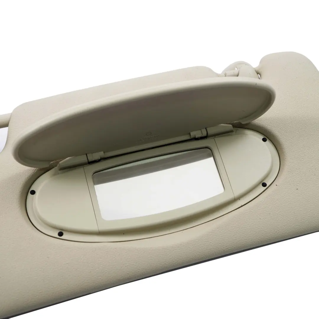 Mini Cooper R55 R56 LCI Espejo parasol izquierdo Beige claro - SKU 7361831-1 - Número de pieza 7361831