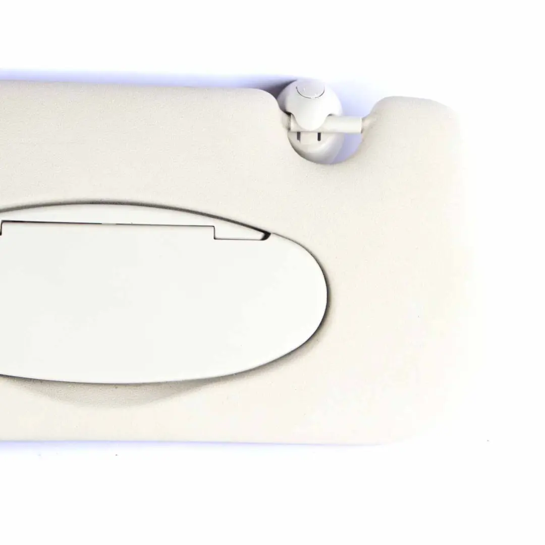 Sun Visor Mini R55 R56 LCI 2 Mirror Left N/S Light Beige to with Part number 7361831 Sun Visor Mini R55 R56 LCI 2 Mirror Left N/S Light Beige - SKU 7361831-2 - Part number 7361831