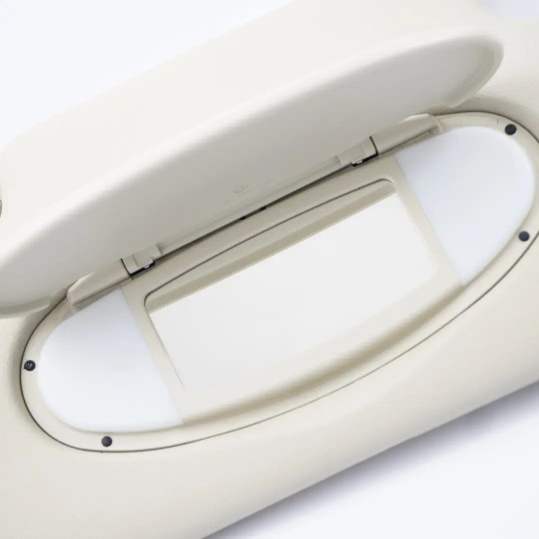 Sonnenblendenspiegel Rechts Light Beige für MINI R55 R56 LCI mit Teilenummer 7361832 MINI R55 R56 LCI Sonnenblendenspiegel Rechts Light Beige - SKU 7361832-1 - Teilenummer 7361832