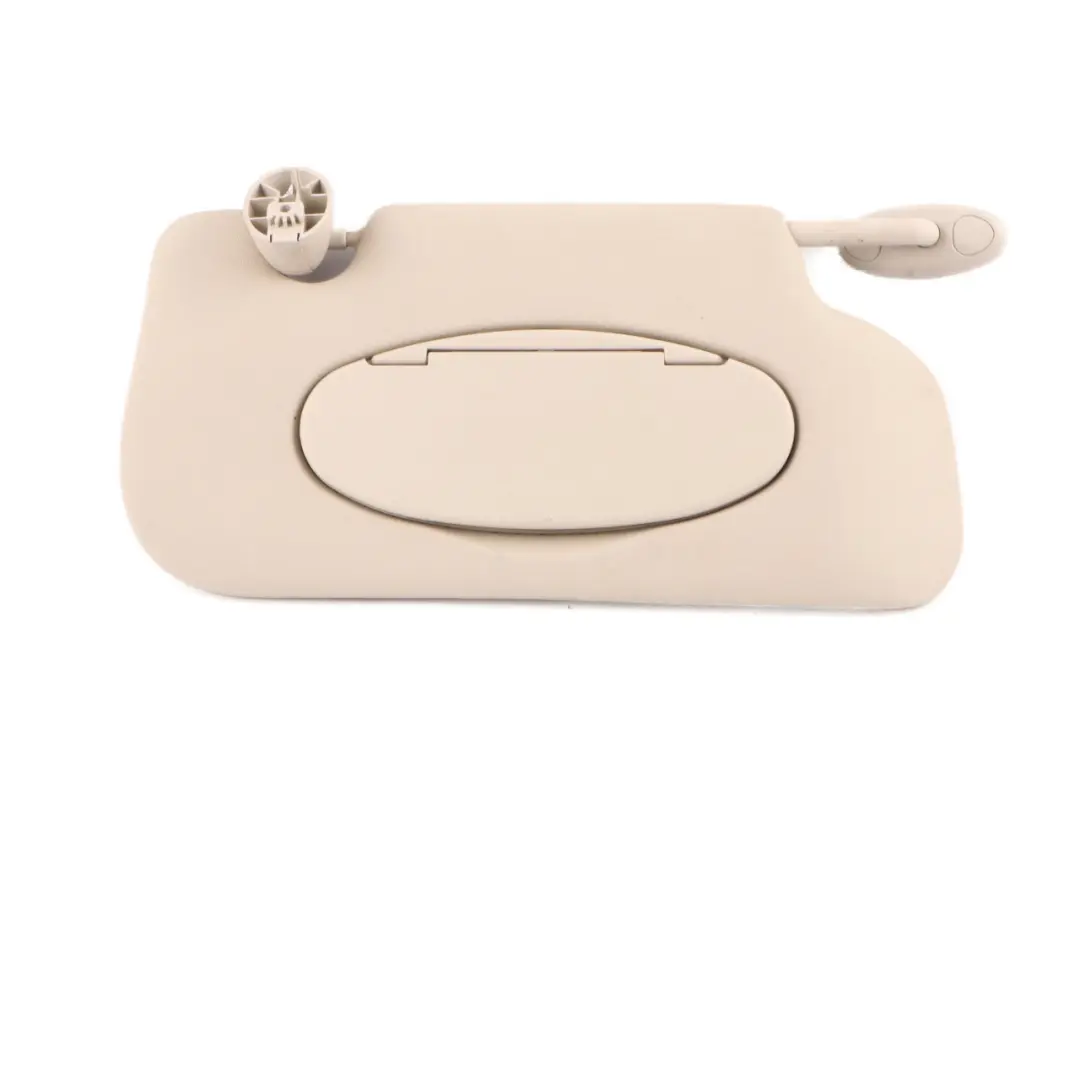  Sun Visor Mini R55 R56 LCI Sunvisor Mirror Panel Right O/S Light Beige - SKU 7361832-2 - Part number 7361832