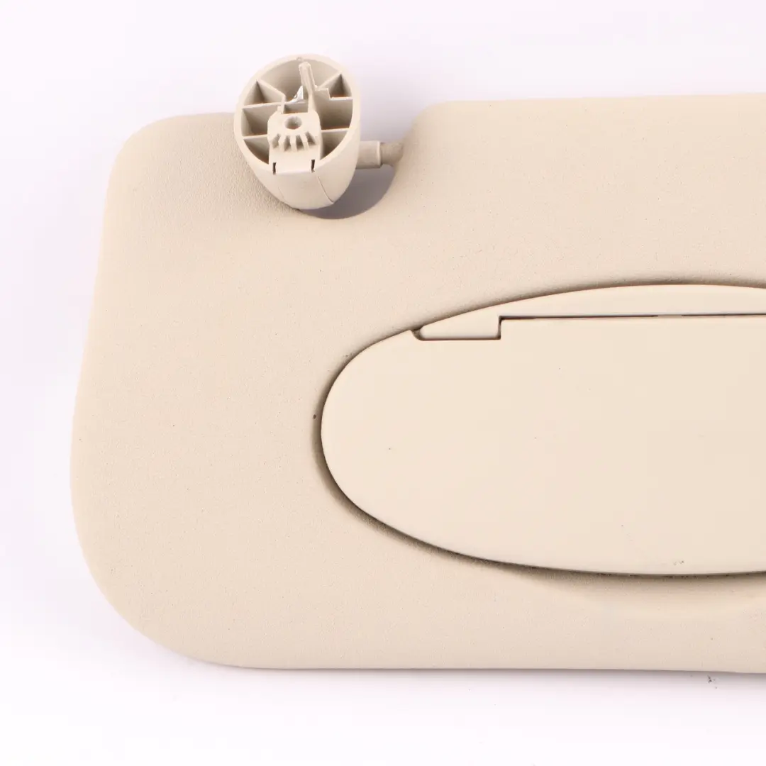 Visiera Parasole Mini R55 R56 LCI Specchietto Destro Beige Chiaro per con numero di parte 7361832 Visiera Parasole Mini R55 R56 LCI Specchietto Destro Beige Chiaro - SKU 7361832-2 - Numero di parte 7361832