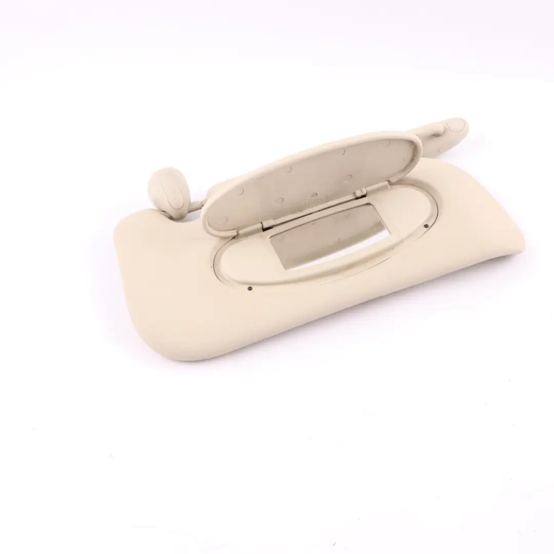  Sun Visor Mini R55 R56 LCI Sunvisor Mirror Panel Right O/S Light Beige - SKU 7361832-2 - Part number 7361832