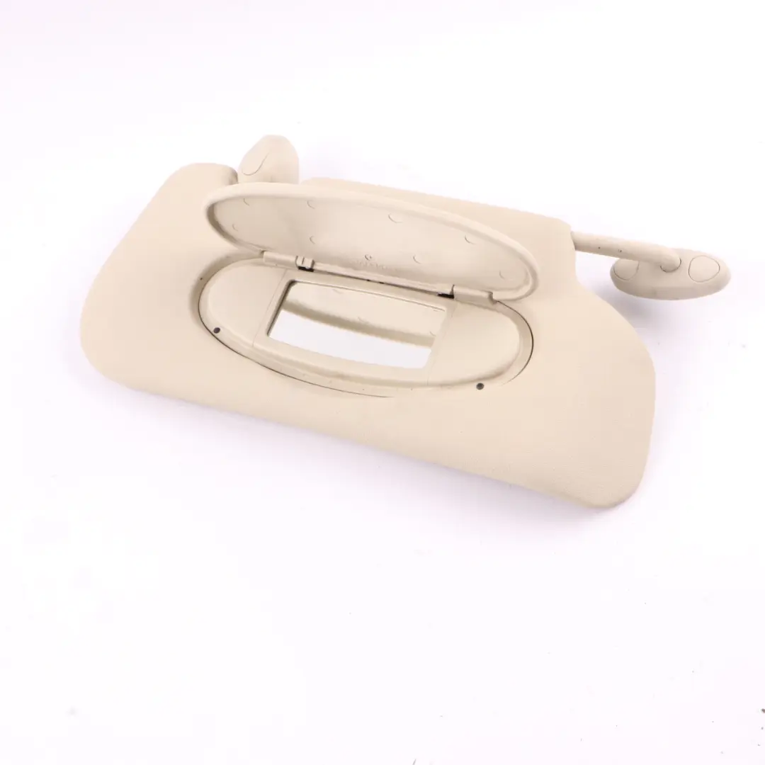 Sun Visor Mini R55 R56 LCI Sunvisor Mirror Panel Right O/S Light Beige to with Part number 7361832 Sun Visor Mini R55 R56 LCI Sunvisor Mirror Panel Right O/S Light Beige - SKU 7361832-2 - Part number 7361832