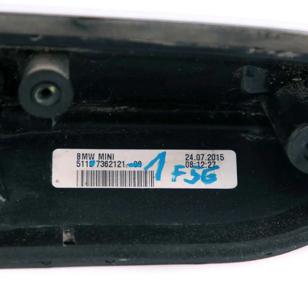 Trunk Lid Grip Button Cover Trim Chrome to Mini Cooper F55 F56 F57 1 Rear with Part number 7362121 Mini Cooper F55 F56 F57 1 Rear Trunk Lid Grip Button Cover Trim Chrome - SKU 7362121-1 - Part number 7362121