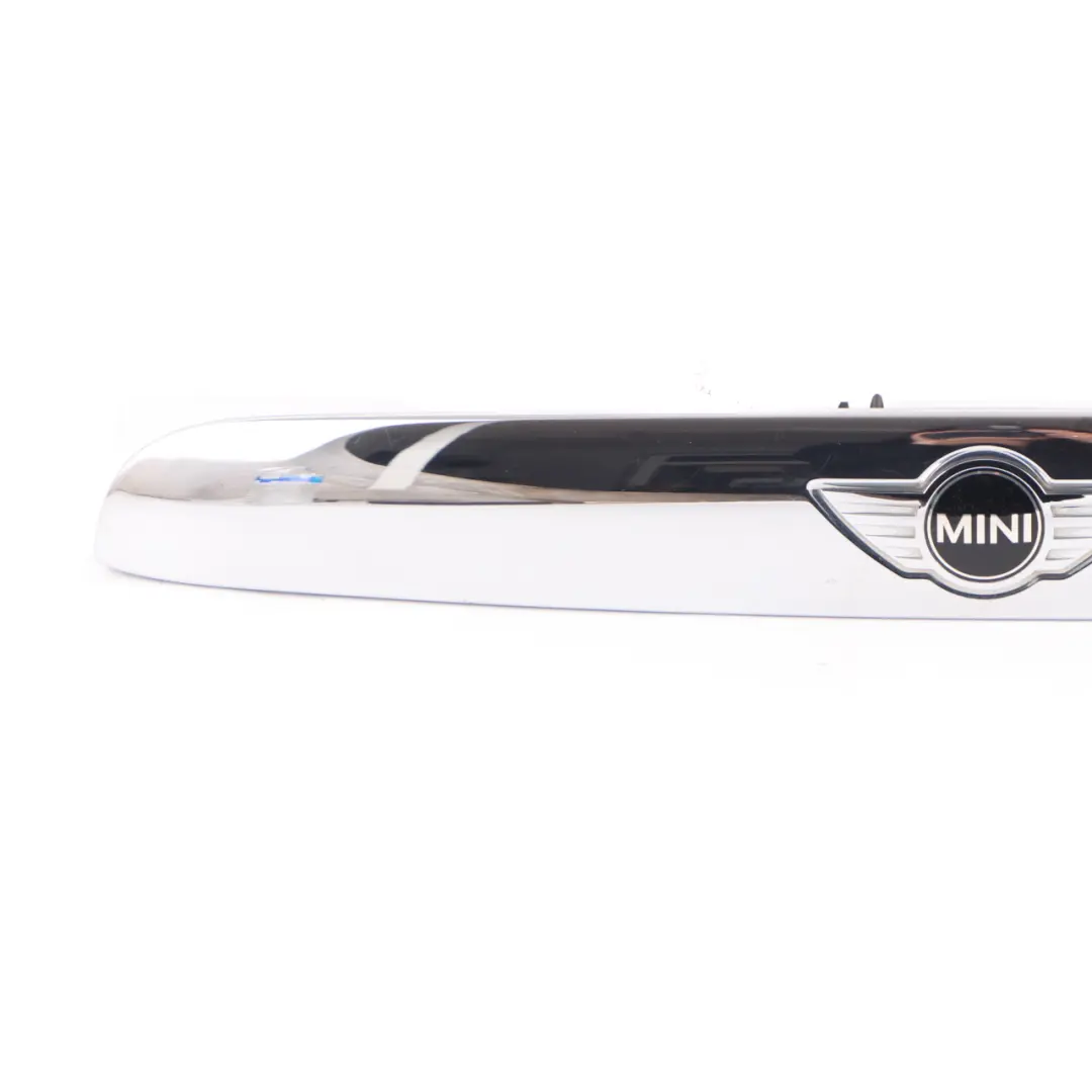 Trunk Lid Grip Button Cover Trim Chrome to Mini Cooper F55 F56 F57 Rear with Part number 7362121 Mini Cooper F55 F56 F57 Rear Trunk Lid Grip Button Cover Trim Chrome - SKU 7362121-2 - Part number 7362121