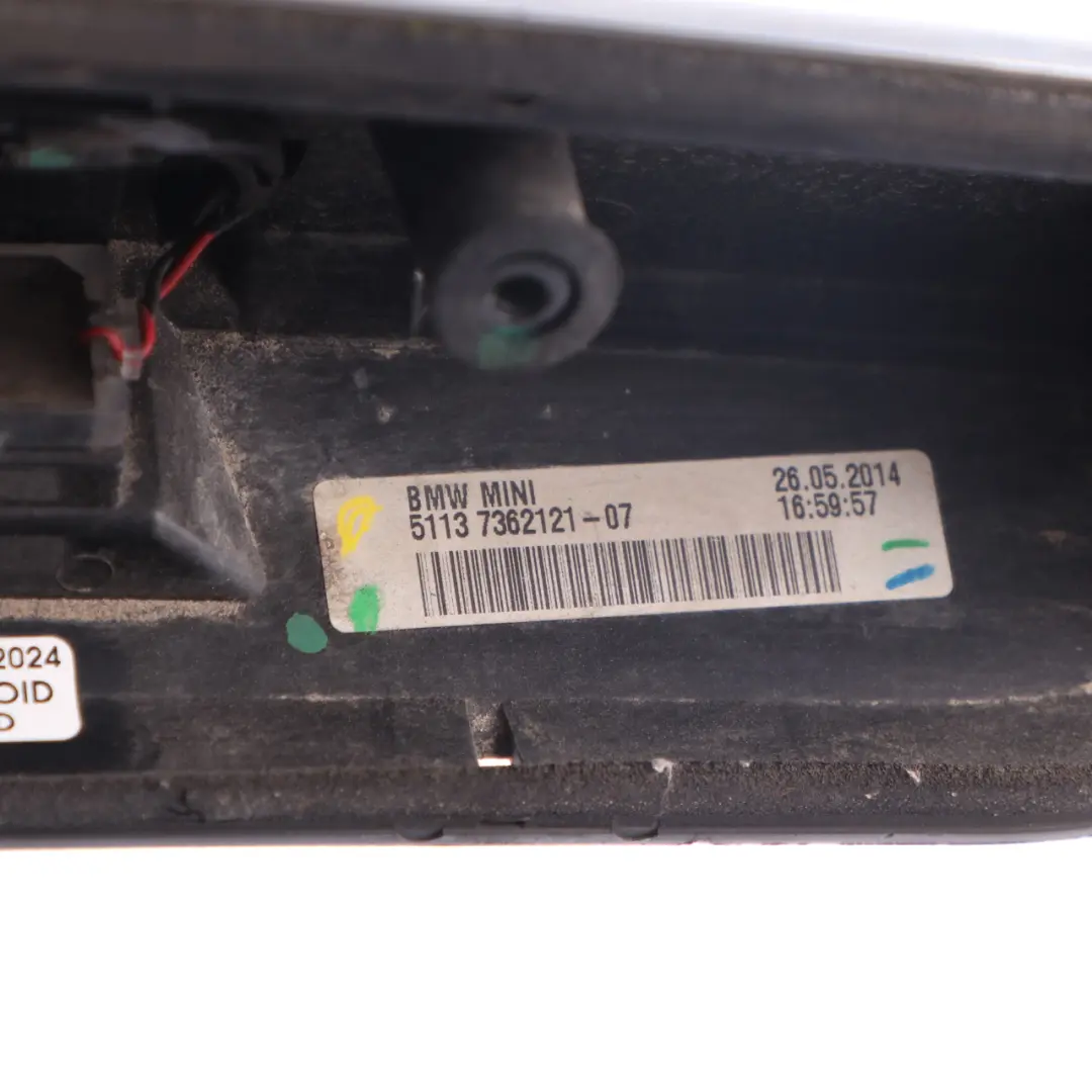 Trunk Lid Grip Button Cover Trim Chrome to Mini Cooper F55 F56 F57 Rear with Part number 7362121 Mini Cooper F55 F56 F57 Rear Trunk Lid Grip Button Cover Trim Chrome - SKU 7362121-2 - Part number 7362121