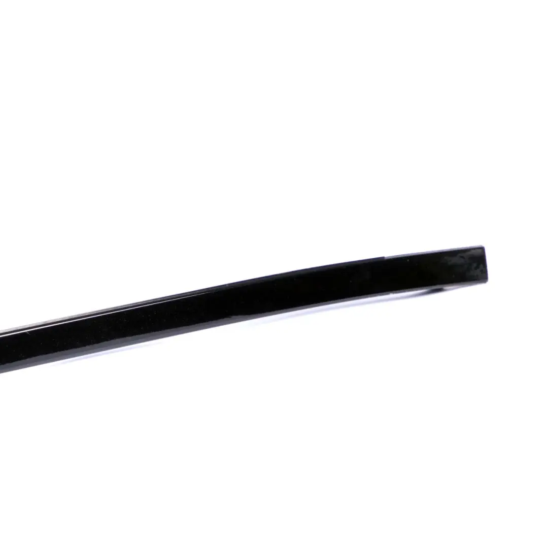 BMW 5 F10 LCI Left N/S Roof Moulding Gutter Rail Trim Black Sapphire - 475 - SKU 7362459-BS - Part number 7362459