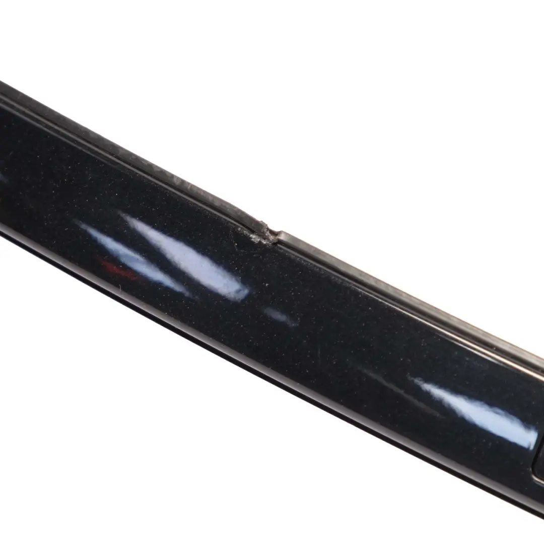 Left N/S Roof Moulding Gutter Rail Trim Black Sapphire - 475 to BMW 5 F10 LCI with Part number 7362459 BMW 5 F10 LCI Left N/S Roof Moulding Gutter Rail Trim Black Sapphire - 475 - SKU 7362459-BS - Part number 7362459