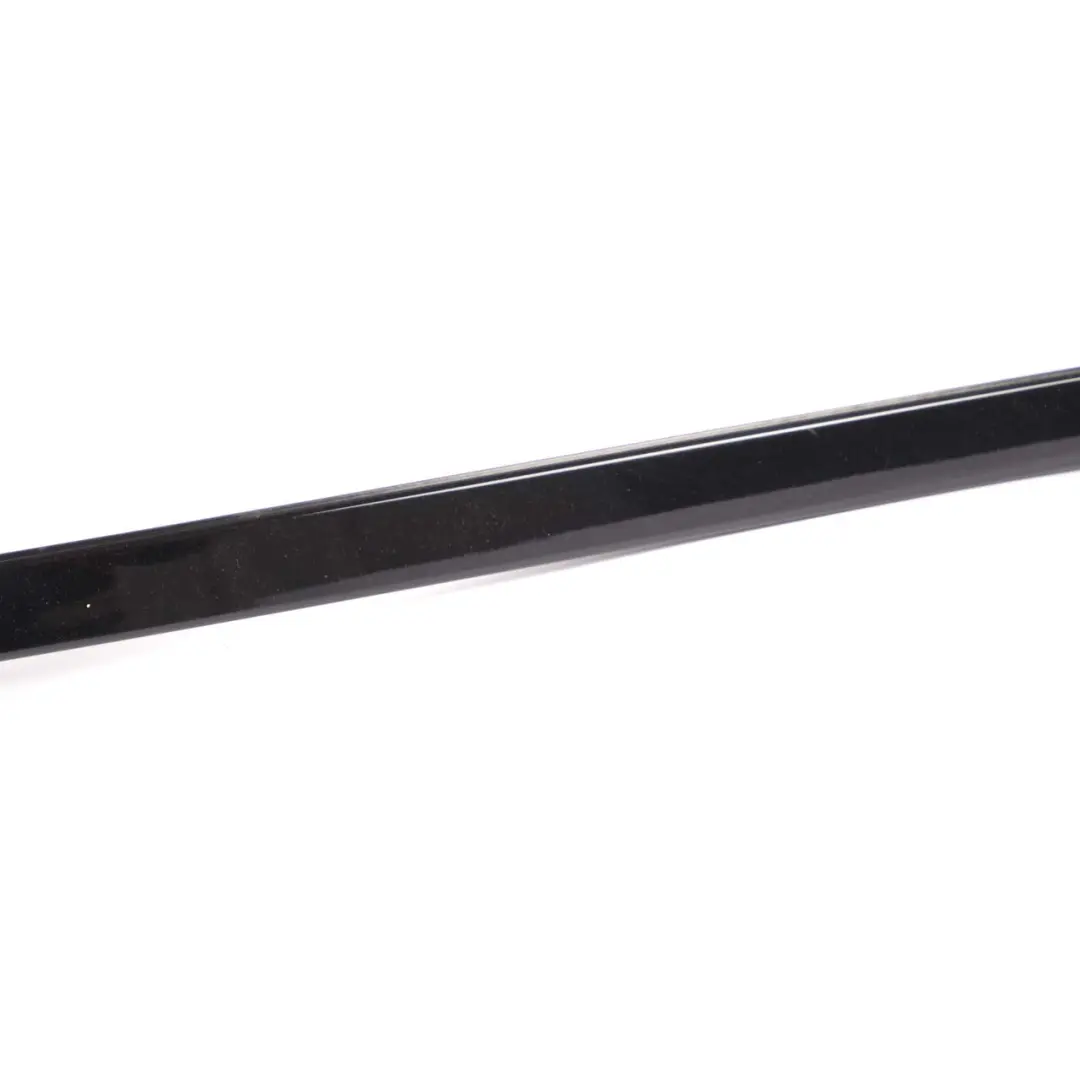 BMW 5 F10 LCI Left N/S Roof Moulding Gutter Rail Trim Black Sapphire - 475 - SKU 7362459-BS - Part number 7362459