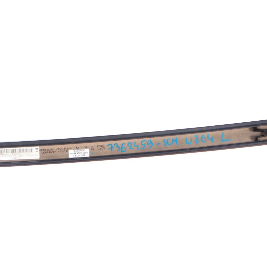 BMW F10 LCI Roof Moulding Left N/S Gutter Rail Trim Schwarz 2 Black - 668 - SKU 7362459-SCH - Part number 7362459