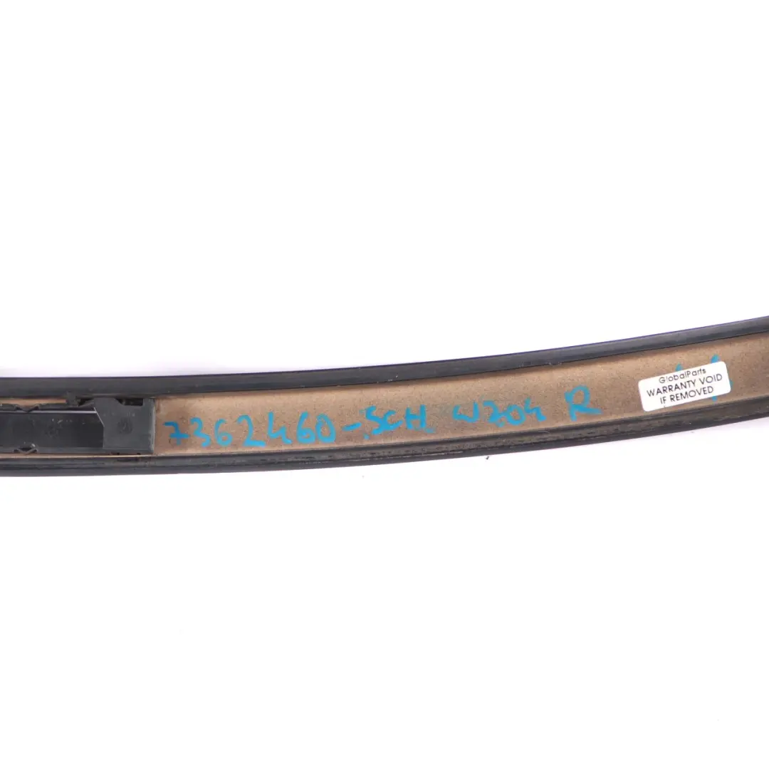 BMW F10 LCI Roof Moulding Right O/S Gutter Rail Trim Schwarz 2 Black - 668 - SKU 7362460-SCH - Part number 7362460
