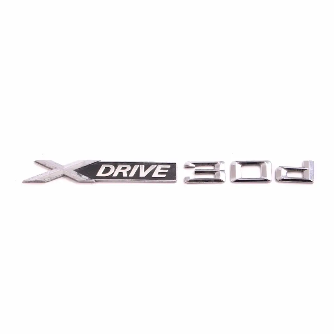 Lettrage XDrive 30d Emblème Badge Logo Garniture pour BMW X3 F25 X5 E70 à propos du numéro de pièce 7362491 BMW X3 F25 X5 E70 Lettrage XDrive 30d Emblème Badge Logo Garniture - SKU 7362491 - Numéro de pièce 7362491