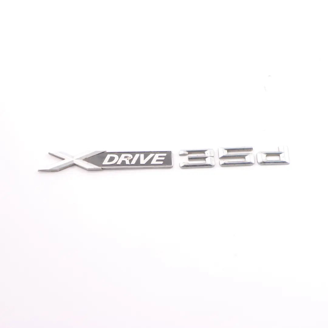 N57Z Kofferraum Deckel Letering Badge Logo 35d für BMW X4 F26 mit Teilenummer 7362493 BMW X4 F26 N57Z Kofferraum Deckel Letering Badge Logo 35d - SKU 7362493-1 - Teilenummer 7362493