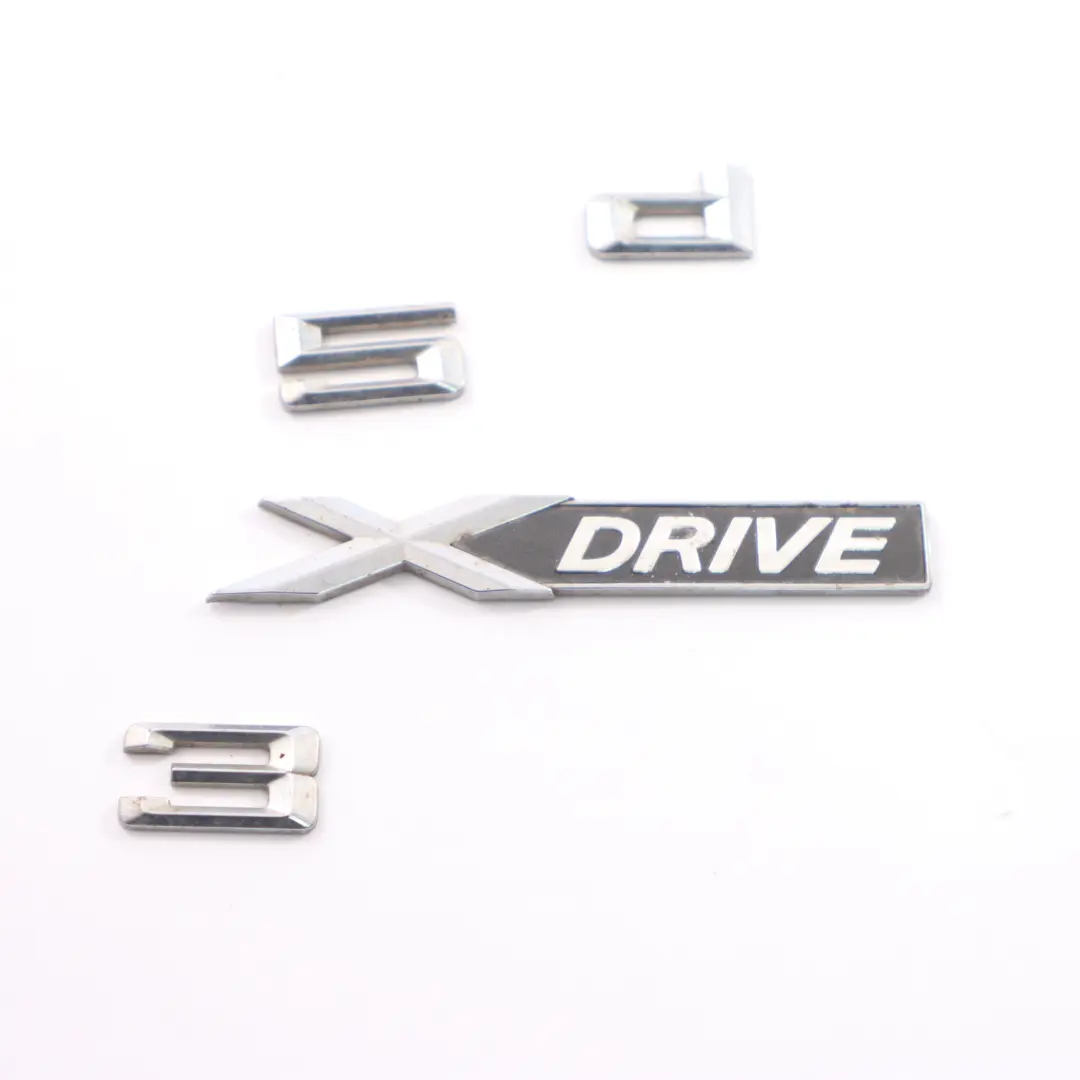 BMW X4 F26 N57Z Trunk Boot tailgate Lid Letering Badge Logo XDrive 35d - SKU 7362493 - Part number 7362493