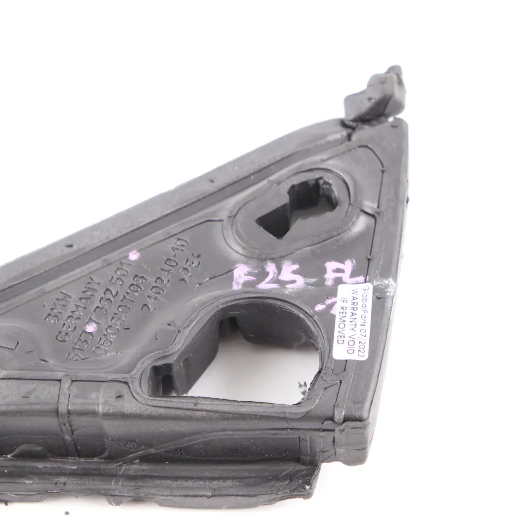 BMW X3 F25 Joint étanchéité rétroviseur triangle avant gauche Isolation - SKU 7362501 - Numéro de pièce 7362501