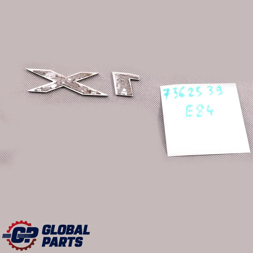BMW X1 Series E84 Rear Boot Trunk Lid Adhered Lettering Emblem Logo X1 - SKU 7362539-1 - Part number 7362539