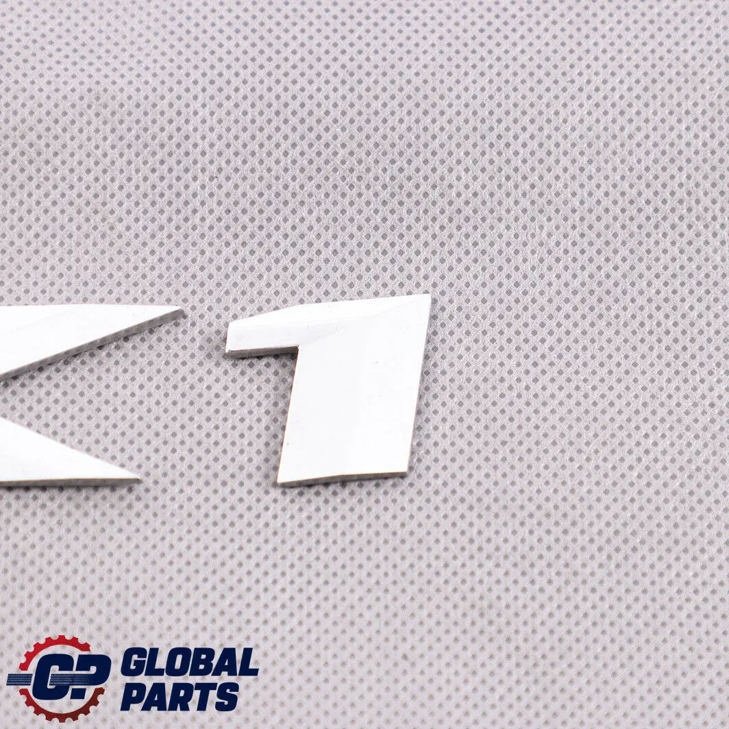 Emblème De Lettrage Collé Pour Couvercle De Coffre Arrière X1 pour BMW X1 E84 à propos du numéro de pièce 7362539 BMW X1 E84 Emblème De Lettrage Collé Pour Couvercle De Coffre Arrière X1 - SKU 7362539 - Numéro de pièce 7362539