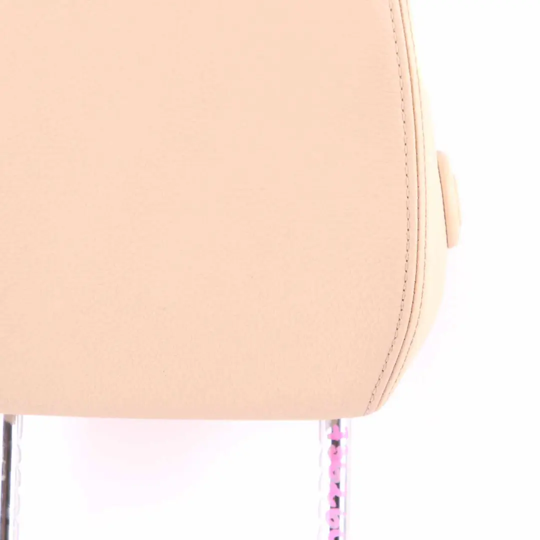 Headrest Front Left Right Seat N/O/S Leather Beige to BMW F30 F31 Seat with Part number 7362609 BMW F30 F31 Seat Headrest Front Left Right Seat N/O/S Leather Beige - SKU 7362609 - Part number 7362609