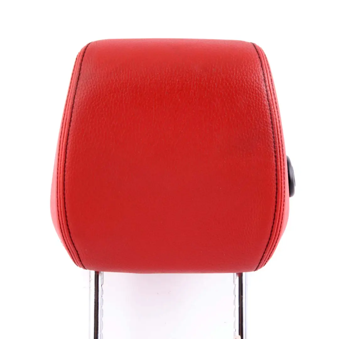 BMW F30 F31 F34 Front Left Right Seat N/O/S Headrest Leather Coral Red - SKU 7362615 - Part number 7362615
