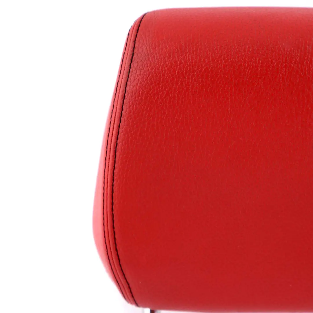 BMW F30 F31 F34 Front Left Right Seat N/O/S Headrest Leather Coral Red - SKU 7362615 - Part number 7362615