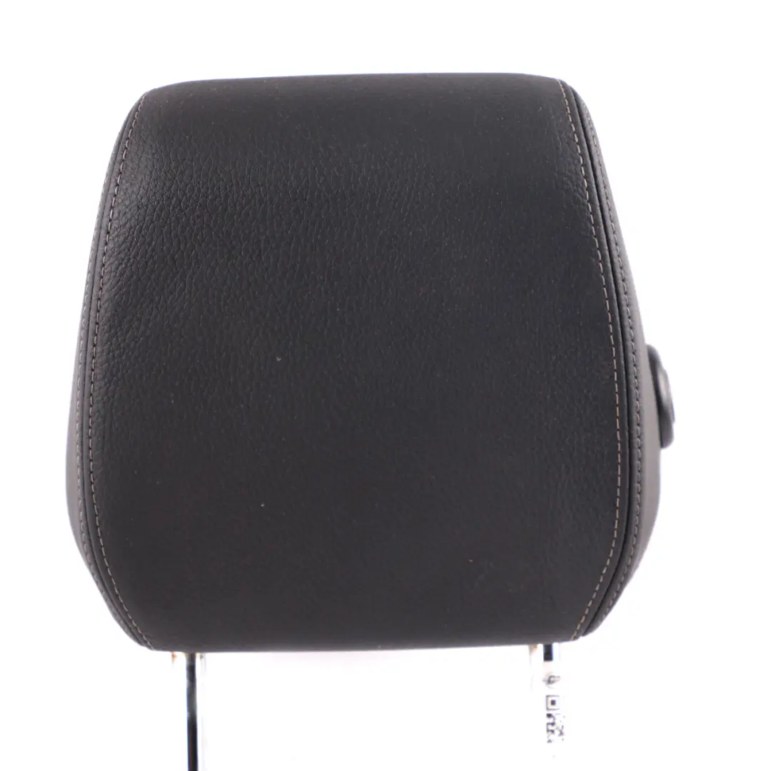  Headrest BMW F30 Front Seat N/O/S Leather Dakota Black Oyster Stitching - SKU 7362617 - Part number 7362617