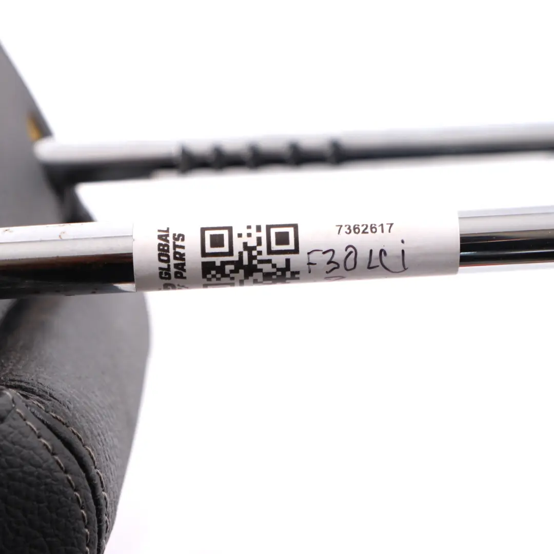  Headrest BMW F30 Front Seat N/O/S Leather Dakota Black Oyster Stitching - SKU 7362617 - Part number 7362617