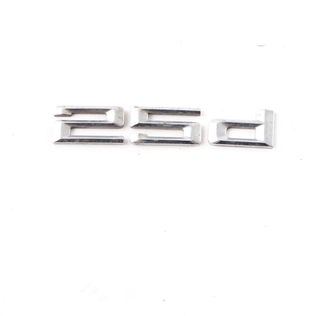 Lettering Emblem Adhered Logo Badge xDrive 25d to BMW X1 E84 with Part number 7362665 BMW X1 E84 Lettering Emblem Adhered Logo Badge xDrive 25d - SKU 7362665 - Part number 7362665