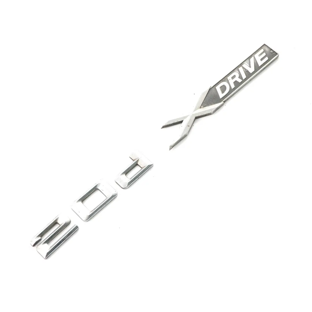 20dX 2.0d Lettering X Drive 20d Emblem Logo Trim to BMW X1 E84 X3 E83 F25 X4 F26 with Part number 7362673 BMW X1 E84 X3 E83 F25 X4 F26 20dX 2.0d Lettering X Drive 20d Emblem Logo Trim - SKU 7362673-1 - Part number 7362673