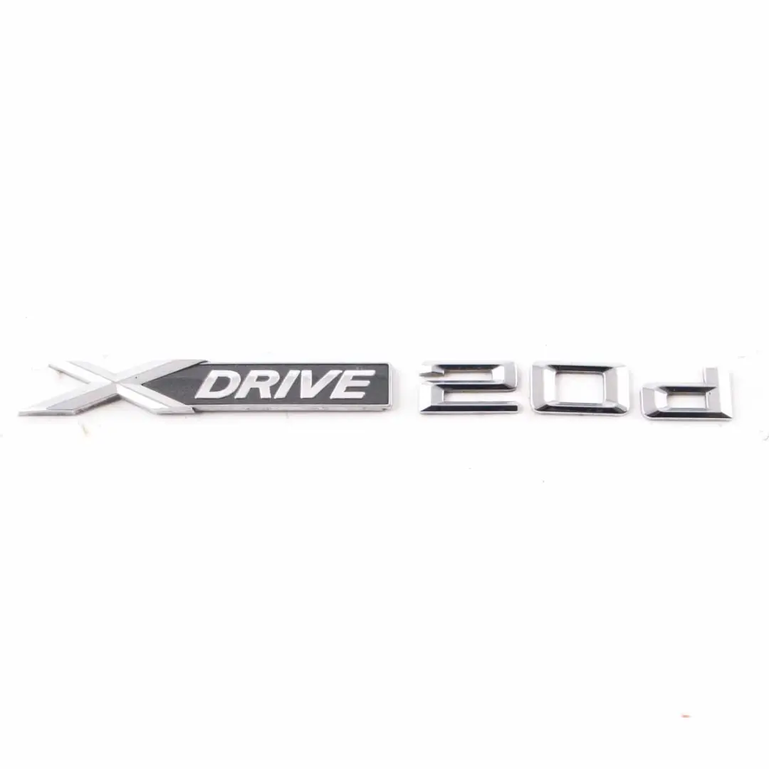 BMW X1 E84 X3 E83 F25 X4 F26 20dX 2.0d Lettering X Drive 20d Emblema Logo Trim - SKU 7362673 - Número de pieza 7362673