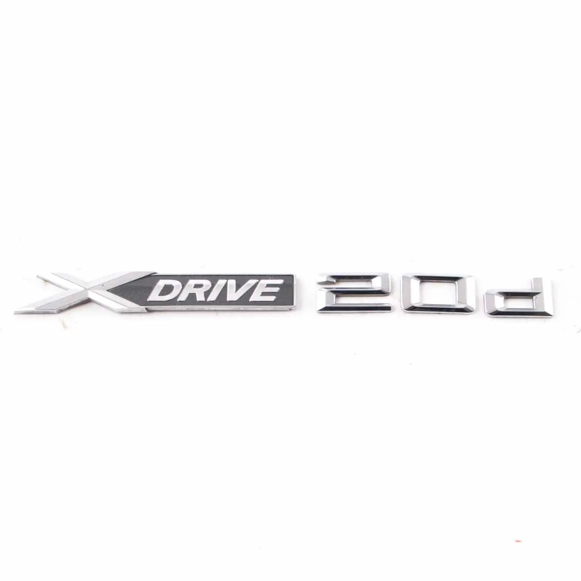 BMW X1 E84 X3 E83 F25 20dX 2.0d Schriftzug X Drive 20d Emblem Logo Verkleidung