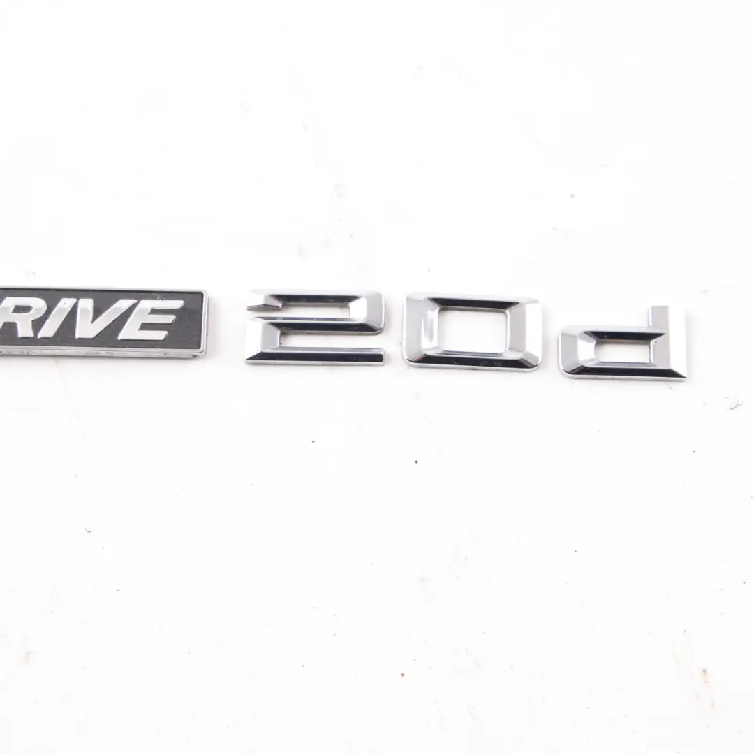 20dX 2.0d Lettering X Drive 20d Emblem Logo Trim to BMW X1 E84 X3 E83 F25 X4 F26 with Part number 7362673 BMW X1 E84 X3 E83 F25 X4 F26 20dX 2.0d Lettering X Drive 20d Emblem Logo Trim - SKU 7362673 - Part number 7362673