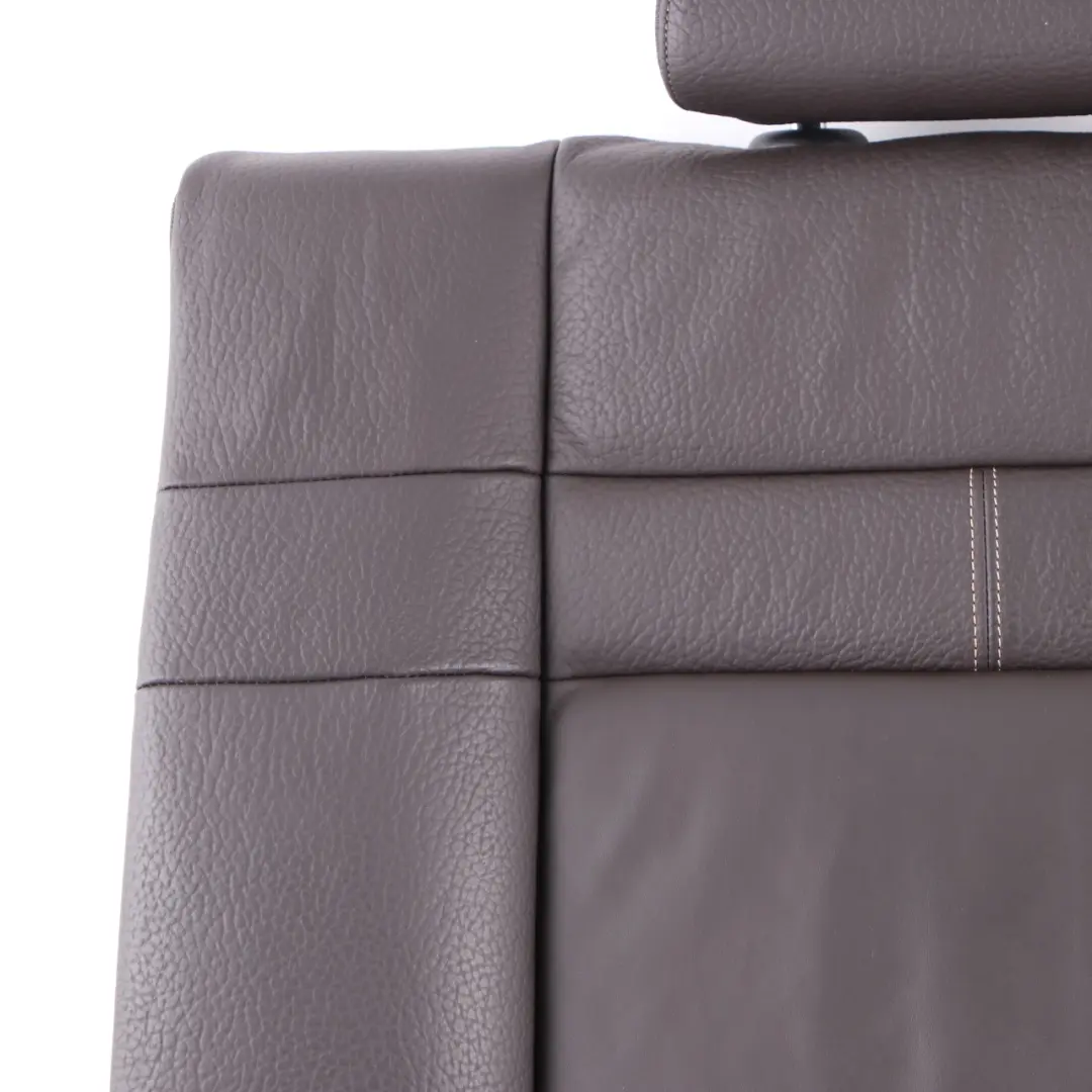 BMW i3 Respaldo Asiento Trasero Izquierdo Cubierta Panel Cuero Dalbergia Marrón - SKU 7362919 - Número de pieza 7362919