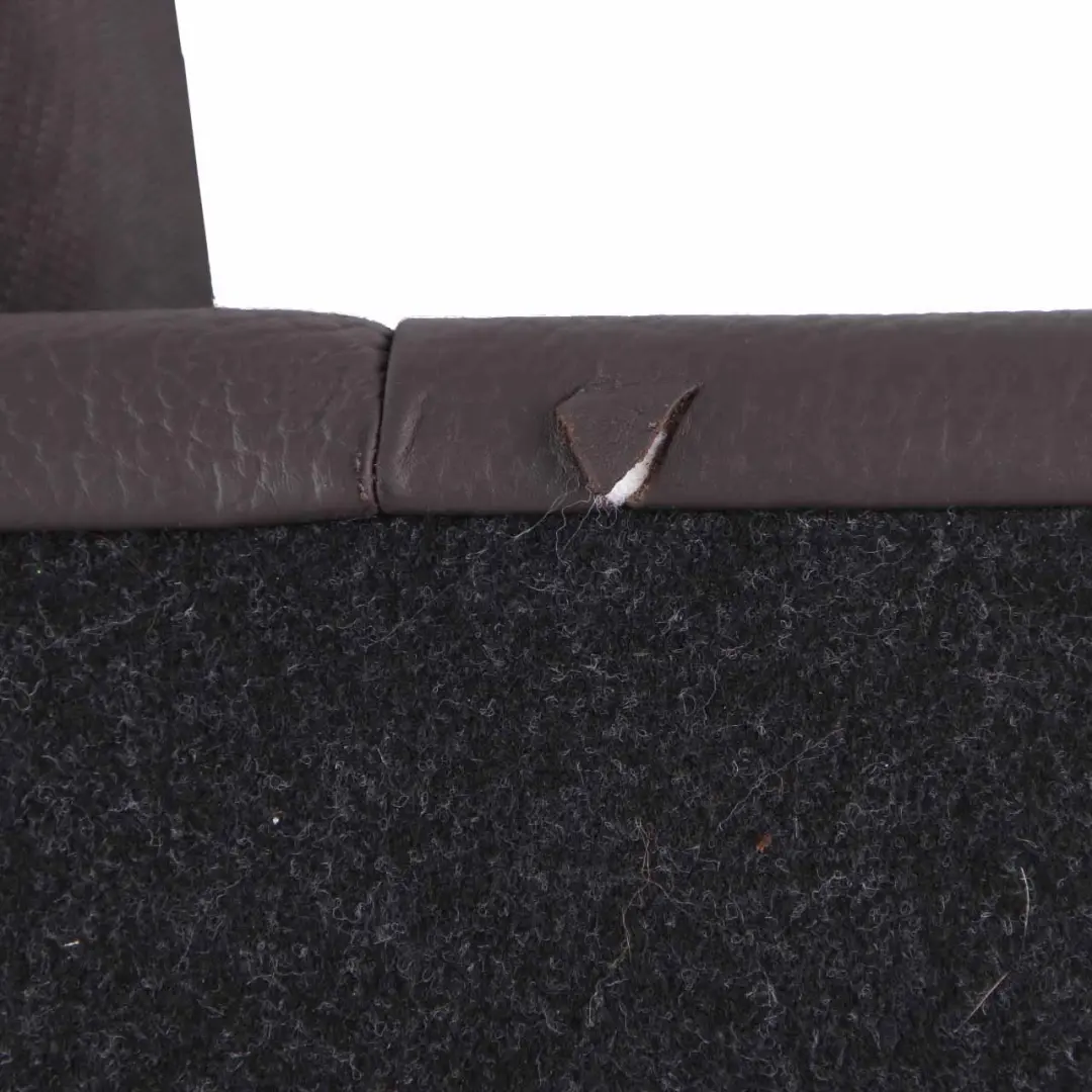 Backrest Left N/S Cover Panel Leather Dalbergia Brown to BMW i3 Rear Seat with Part number 7362919 BMW i3 Rear Seat Backrest Left N/S Cover Panel Leather Dalbergia Brown - SKU 7362919 - Part number 7362919