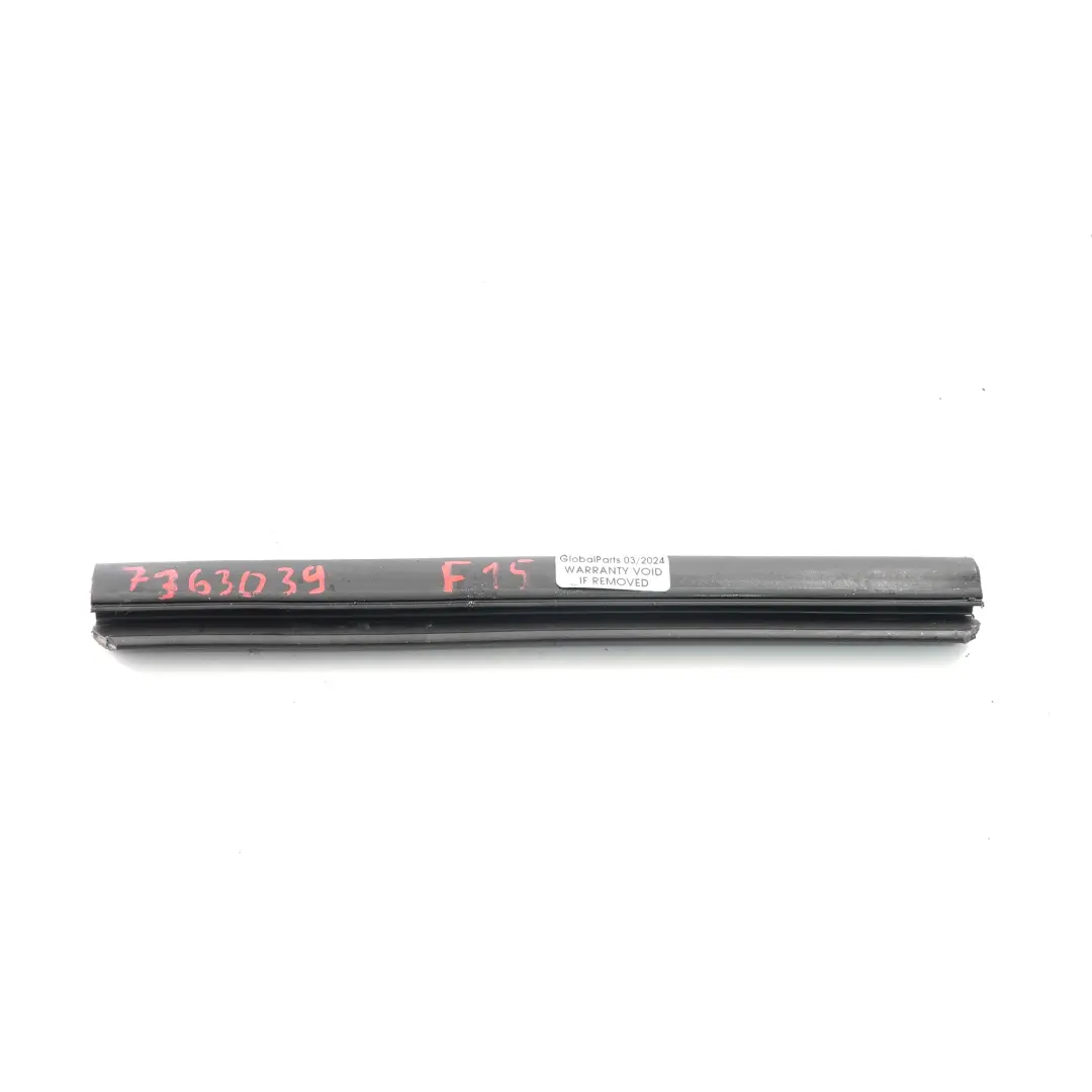 BMW X5 F15 Innenkanal Dichtung Tür Viertel Fenster Dichtung hinten - SKU 7363039 - Teilenummer 7363039