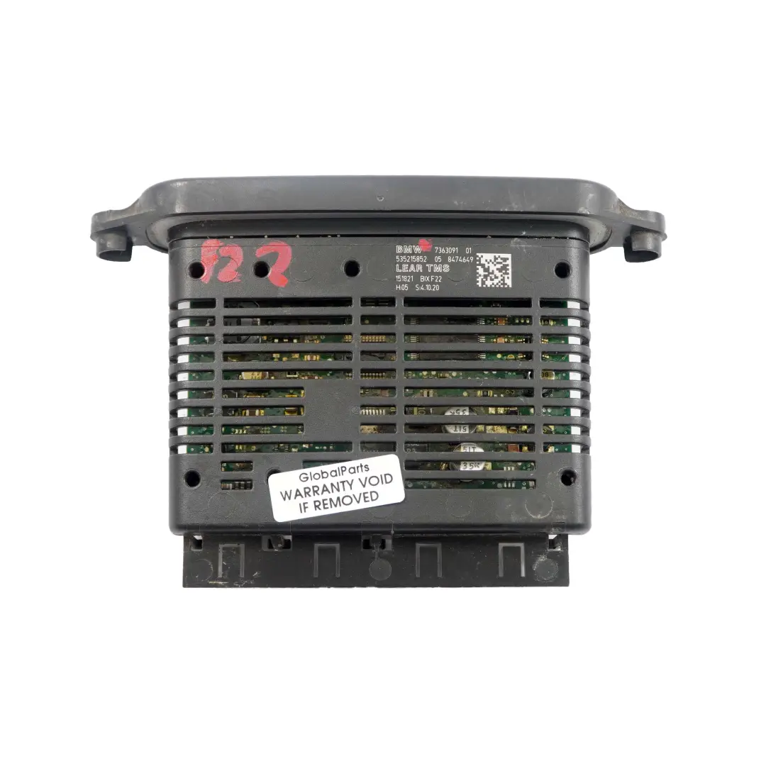 Scheinwerfer BMW F22 F23 Treibermodul Steuergerät Modul für Xenon mit Teilenummer 7363091 Xenon Scheinwerfer BMW F22 F23 Treibermodul Steuergerät Modul - SKU 7363091 - Teilenummer 7363091
