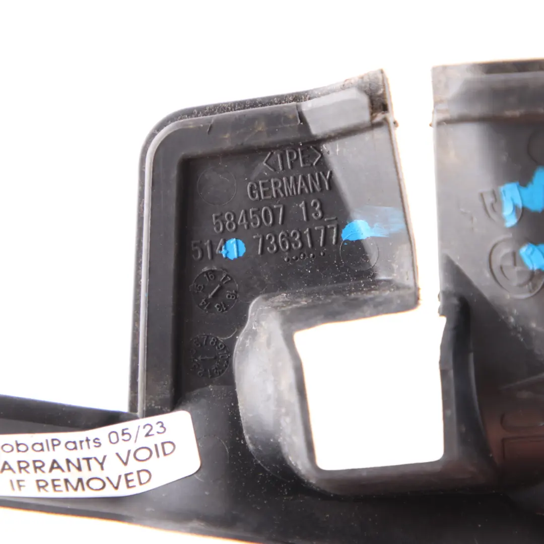 Puerta Sello Bisagra Cubierta Delantera Izquierda Freno Superior para BMW i3 I01 con número de pieza 7363177 BMW i3 I01 Puerta Sello Bisagra Cubierta Delantera Izquierda Freno Superior - SKU 7363177 - Número de pieza 7363177