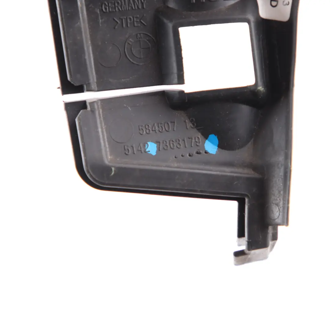 Left N/S Door Trim Cover Panel Lower Bottom to BMW i3 I01 Rear with Part number 7363179 BMW i3 I01 Rear Left N/S Door Trim Cover Panel Lower Bottom - SKU 7363179 - Part number 7363179