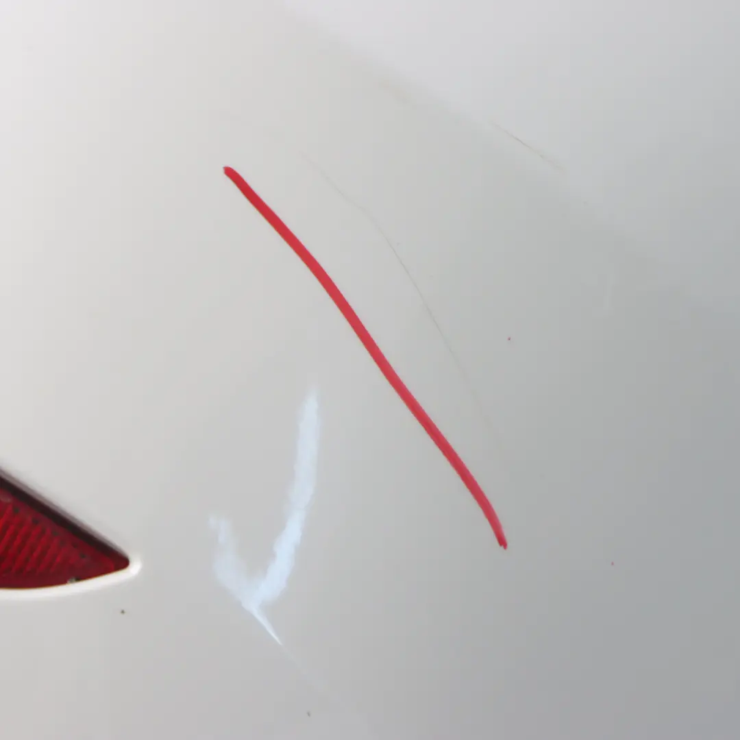 BMW F32 F33 Zderzak Tylny Osłona PDC Mineralweiss Biały - A96 - SKU 7363304-MW - Numer Części 7363304