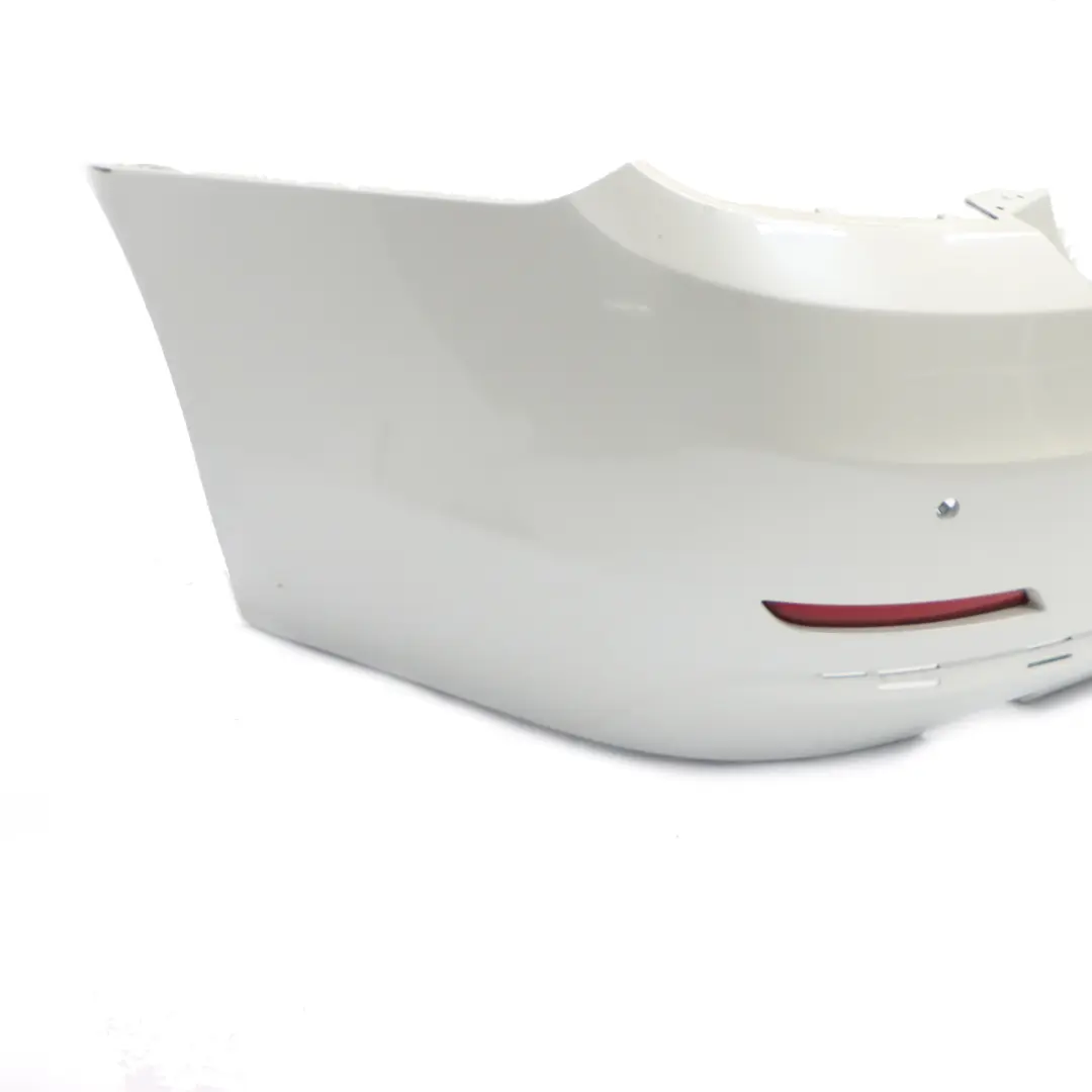 BMW F32 F33 Rear Bumper Trim Panel PDC Mineralweiss Mineral White - A96 - SKU 7363304-MW - Part number 7363304