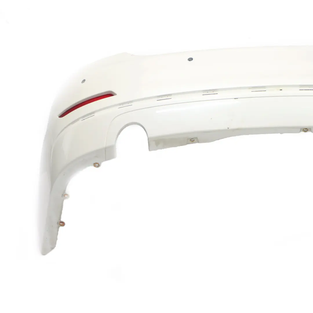 BMW F32 F33 Rear Bumper Trim Panel PDC Mineralweiss Mineral White - A96 - SKU 7363304-MW - Part number 7363304