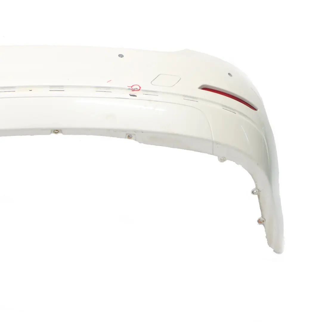 BMW F32 F33 Rear Bumper Trim Panel PDC Mineralweiss Mineral White - A96 - SKU 7363304-MW - Part number 7363304