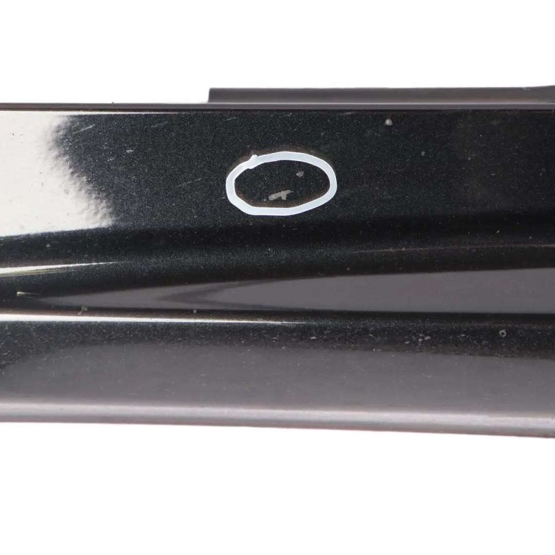 BMW F32 F33 Side Skirt Sill Strip Left N/S Black Sapphire Metallic - 475 - SKU 7363395-BS - Part number 7363395