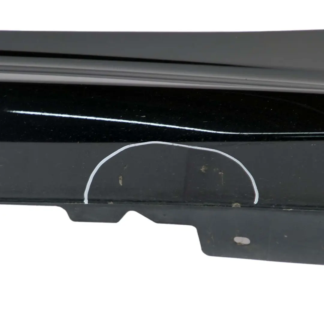 BMW F32 F33 Side Skirt Sill Strip Left N/S Black Sapphire Metallic - 475 - SKU 7363395-BS - Part number 7363395