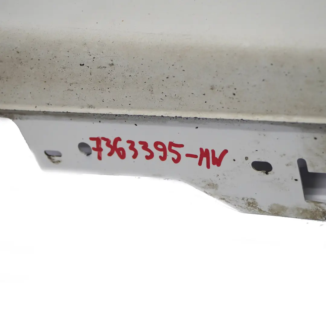 BMW F32 F33 Bas de caisse gauche Mineralweiss Mineral White - A96 - SKU 7363395-MW - Numéro de pièce 7363395